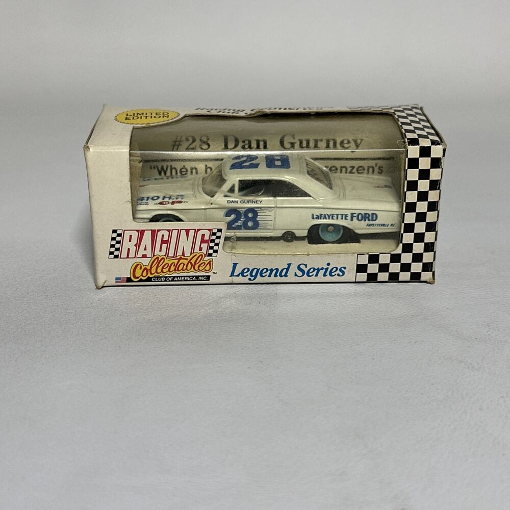 NASCAR Racing Collectibles 1:64 #28 Dan Gurney Ford Galaxie NRFB Limited Edition